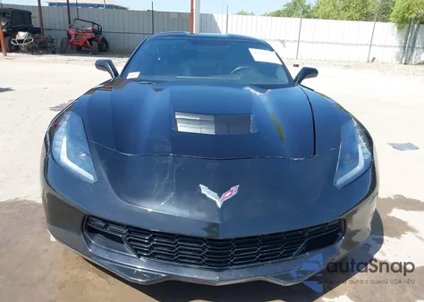 2017 Chevrolet Corvette Stingray Z51 from USA, damaged, VIN 1G1YH2D70H5111704